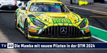 MOTOR TV22: DTM Saisonstart 2024 mit Lucas Auer in der MANN FILTER Mamba in Oschersleben