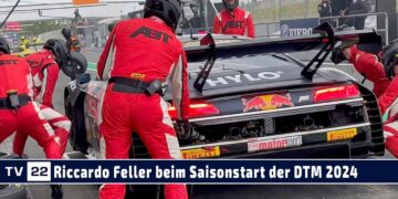 MOTOR TV22: Riccardo Feller startet in Jubiläumssaison der DTM in Oschersleben 2024