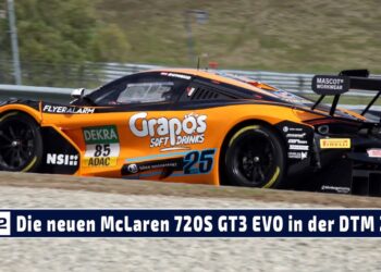 MOTOR TV22: Dörr Motorsport mit Clemens Schmid & Ben Börr auf McLaren 720S GT3 EVO in der DTM 2024