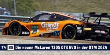 MOTOR TV22: Dörr Motorsport mit Clemens Schmid & Ben Börr auf McLaren 720S GT3 EVO in der DTM 2024
