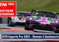 🇩🇪 LIVE Rennen 4 Sachsenring | DTM eSports Championship 2024 powered by RaceRoom