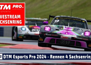 🇩🇪 LIVE Rennen 4 Sachsenring | DTM eSports Championship 2024 powered by RaceRoom