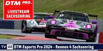 🇩🇪 LIVE Rennen 4 Sachsenring | DTM eSports Championship 2024 powered by RaceRoom
