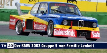 MOTOR TV22: BMW 2002 Gruppe 5 von Jeronimo Lenkeit beim DRM Revival Hockenheim Historic 2024