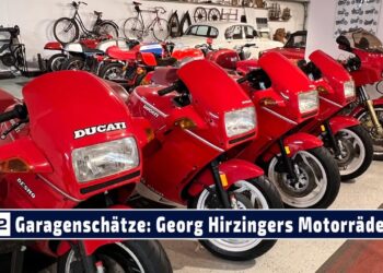 Garagenschätze: Georg Hirzingers seltene selbst-restaurierte Motorräder von Puch, Ducati, MV Augusta