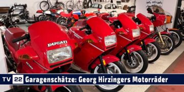 Garagenschätze: Georg Hirzingers seltene selbst-restaurierte Motorräder von Puch, Ducati, MV Augusta