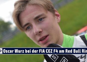 MOTOR TV22: Oscar Wurz, Sohn von Formel-1-Experte Alex Wurz bei der FIA CEZ F4 am Red Bull Ring 2024