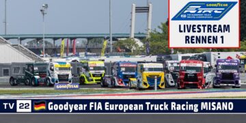 🇩🇪 LIVE aus Misano: Goodyear FIA European Truck Racing Championship Rennen 1 – 25. Mai 2024