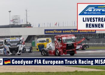 🇩🇪 LIVE aus Misano: Goodyear FIA European Truck Racing Championship Rennen 2 – 25. Mai 2024