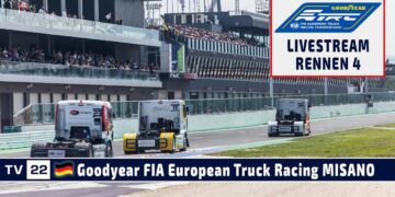 🇩🇪 LIVE aus Misano: Goodyear FIA European Truck Racing Championship Rennen 4 – 26. Mai 2024