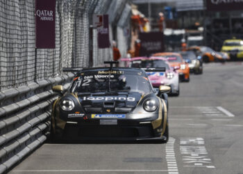Larry ten Voorde feiert als erster Supercup-Fahrer drei Siege in Monaco