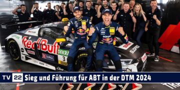 MOTOR TV22: Sieg für Preining und sensationelles Wochenende für ABT Sportsline in der Lausitz