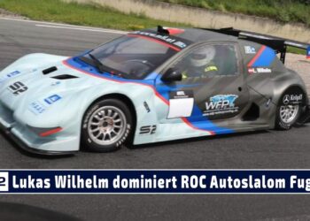 MOTOR TV22: Lukas Wilhelm holt sich erneut den Gesamtsieg beim ROC Autoslalom in Fuglau 2024