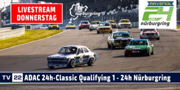 🇩🇪 RE-LIVE ADAC 24h-Classic Qualifying 1 – ADAC RAVENOL 24h Nürburgring 2024 – Das größte Autorennen