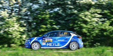 Spannende Nachtschichten im ADAC Opel Electric Rally Cup