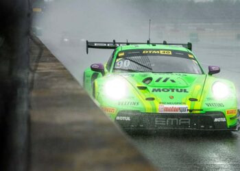 DTM am Lausitzring: Porsche dominiert Freies Training auf trockener und nasser Strecke