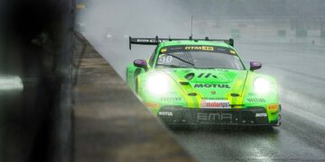 DTM am Lausitzring: Porsche dominiert Freies Training auf trockener und nasser Strecke