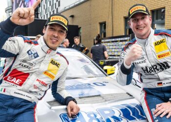 Dritter Saisonsieg für BMW-Duo Michael Schrey/Gabriele Piana auf dem Lausitzring