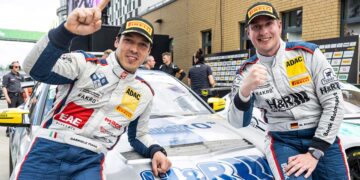 Dritter Saisonsieg für BMW-Duo Michael Schrey/Gabriele Piana auf dem Lausitzring