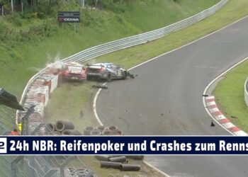 24h NBR 2024: Polesitter gibt P1 auf, Reifenpoker und Code 60 bremsen Feld ein – News nach 3h