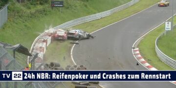 24h NBR 2024: Polesitter gibt P1 auf, Reifenpoker und Code 60 bremsen Feld ein – News nach 3h