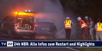 24h NBR – Alle Infos zum Restart und die Highlights der bis zum Rennabbruch in der Nacht