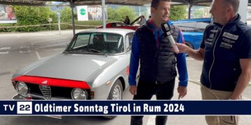 MOTOR TV22: Der Alfa Romeo von Thomas Kleiner beim zweiten Oldtimer Sonntag Tirol im Jahr 2024