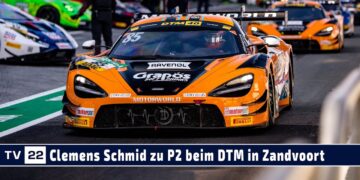 MOTOR TV22: Sensationeller 2. Startplatz für Clemens Schmid bei der DTM in Zandvoort