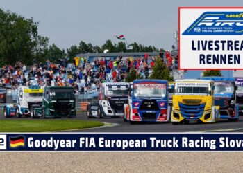 🇩🇪 LIVE vom Slovakiaring: R1 Goodyear FIA European Truck Racing Championship – 8. Juni 2024