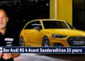 MOTOR TV22: Der neue Audi RS 4 Avant – Edition 25 Jahre