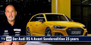 MOTOR TV22: Der neue Audi RS 4 Avant – Edition 25 Jahre