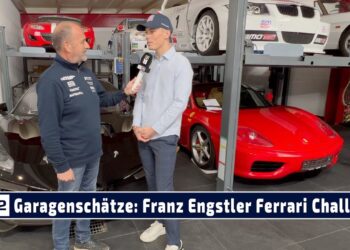 Garagenschätze: Auch Ferrari fahren liegt in der Genen der Rennfahrerfamilie Engstler