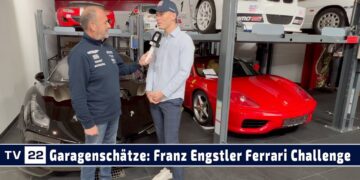 Garagenschätze: Auch Ferrari fahren liegt in der Genen der Rennfahrerfamilie Engstler