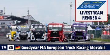 🇩🇪 LIVE vom Slovakiaring: R4 Goodyear FIA European Truck Racing Championship  – 9. Juni 2024