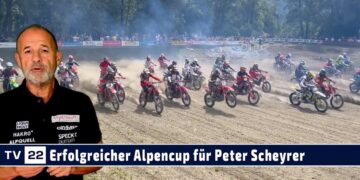 MOTOR TV22: Erfolgreiches Motocross-Wochenende für Peter Scheyrer beim Alpencup in Kundl