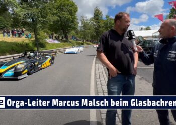 MOTOR TV22: Organisationsleiter Marcus Malsch im Interview nach Training beim Glasbachrennen 2024