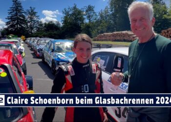 MOTOR TV22: Claire Schoenborn nach den ersten Trainingsläufen beim Glasbachrennen 2024