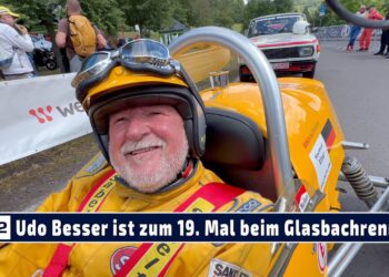MOTOR TV22: Udo Besser und sein Fuchs Formel Vau zum 19. Mal beim Glasbachrennen 2024