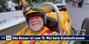 MOTOR TV22: Udo Besser und sein Fuchs Formel Vau zum 19. Mal beim Glasbachrennen 2024