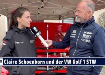 MOTOR TV22: Claire Schoenborn und der VW Golf 1 STW mit allen technischen Infos und Details