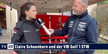MOTOR TV22: Claire Schoenborn und der VW Golf 1 STW mit allen technischen Infos und Details