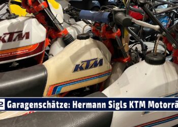 Garagenschätze: Hermann Sigl und seine Liebe zu KTM Motorrädern und den ganz seltenen Stücken
