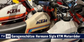 Garagenschätze: Hermann Sigl und seine Liebe zu KTM Motorrädern und den ganz seltenen Stücken