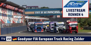 🇩🇪 LIVE aus Zolder: R4 Goodyear FIA European Truck Racing Championship – 23. Juni 2024