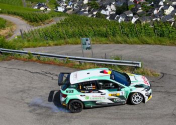 Hattrick für Lokalmatador Griebel in seinen Weinbergen