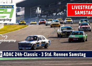 🇩🇪 LIVE ADAC 24h-Classic 3 Std. Rennen – ADAC RAVENOL 24h Nürburgring Samstag 2024
