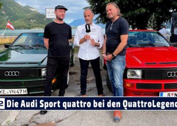 MOTOR TV22: Die Audi Sport quattro bei den QuattroLegenden in St. Gilgen 2024