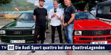 MOTOR TV22: Die Audi Sport quattro bei den QuattroLegenden in St. Gilgen 2024