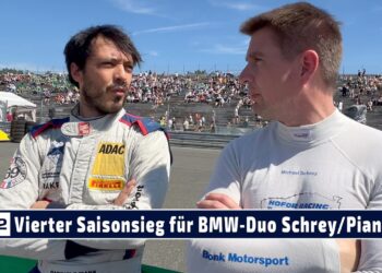 MOTOR TV22: Vierter Saisonsieg für BMW-Duo Schrey/Piana auf dem Norisring | ADAC GT4 Germany