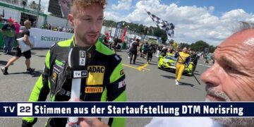 MOTOR TV22: Die Stimmen aus der Startaufstellung der DTM am Norisring 2024